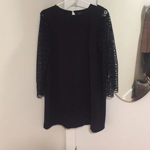 Zara dress with lace sleeves
