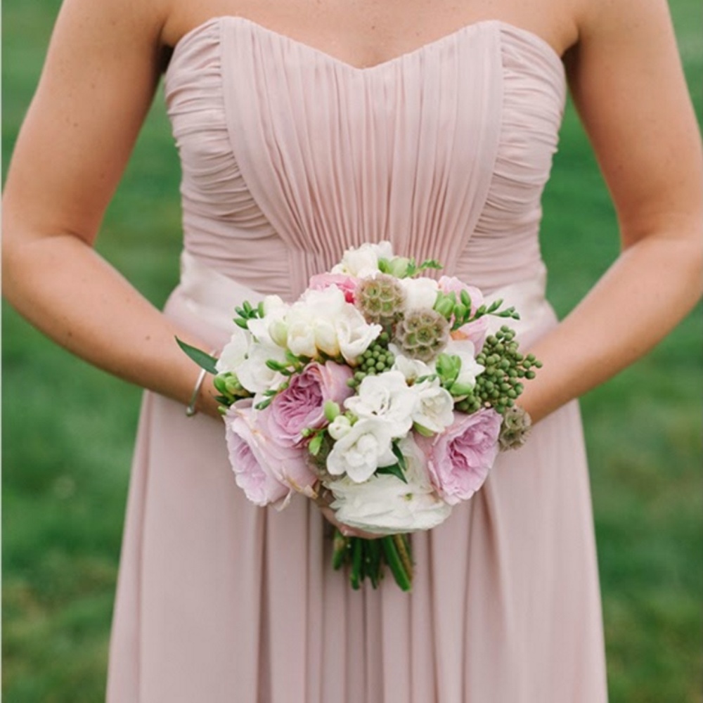 Like new: WToo Style 295 chiffon blush pink dress