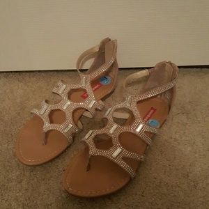 Gladiatior bling sandals