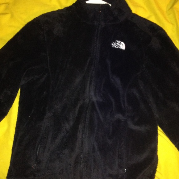 Woman's fleece north face high neck.