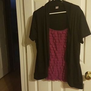 Two in 1 top
