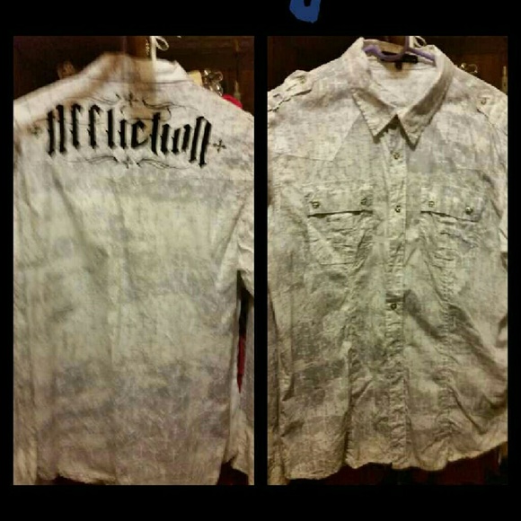Affliction button up