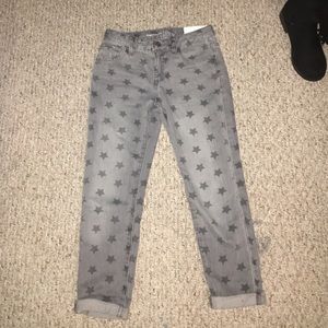 Grey star GAP girlfriend jeans