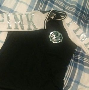 Nwot PINK 3/4 length shirt