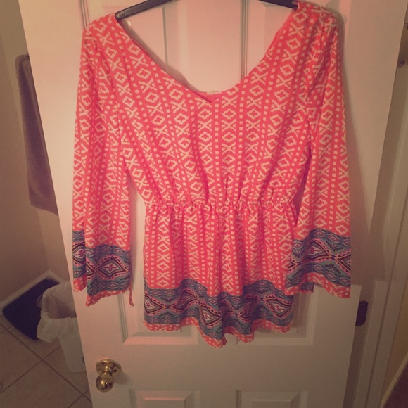 Romper with 3/4 sleeves - Picture 1 of 2