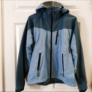 REI Blue Raincoat