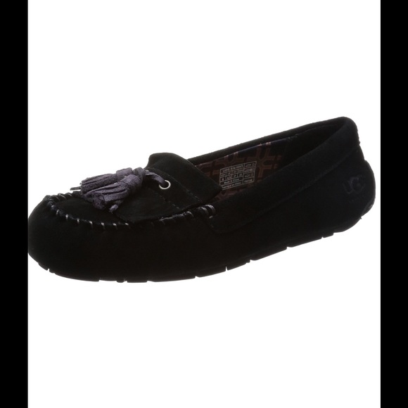 Womens UGG Lizzy Suede Loafer AUTHENTIC