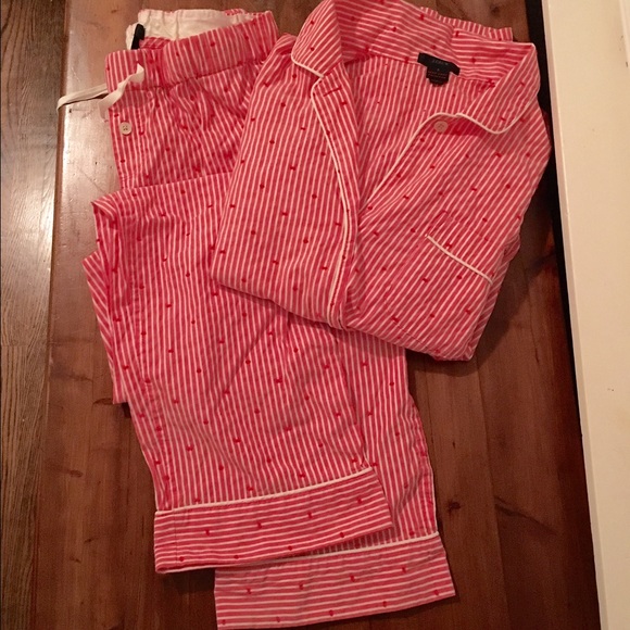 J. Crew Striped Pajama SET