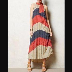 Anthropologie polka dot Maxi Dress NWOT