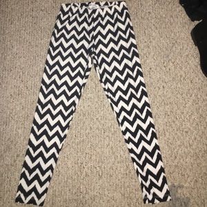 Black and White Leggings