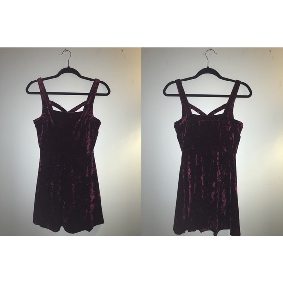 Velvet Dress.
