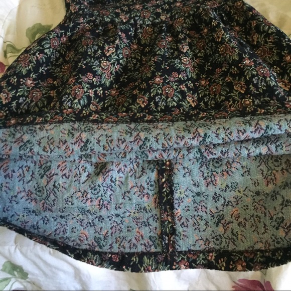 Brocade Tapestry Fit & Flare Dress - Picture 2 of 4