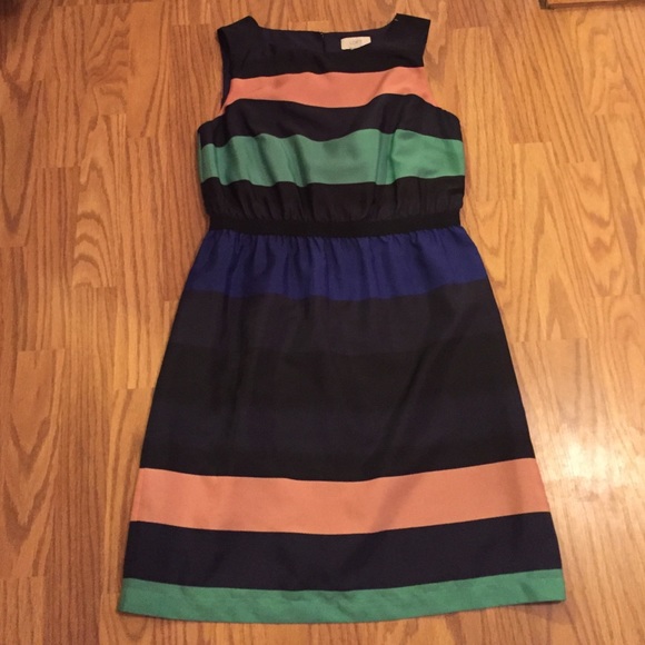 Loft size small stripped dress