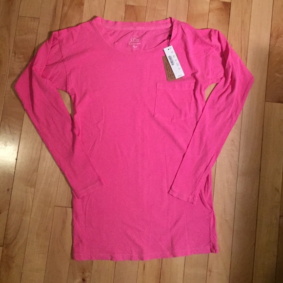 J Crew long sleeve tee