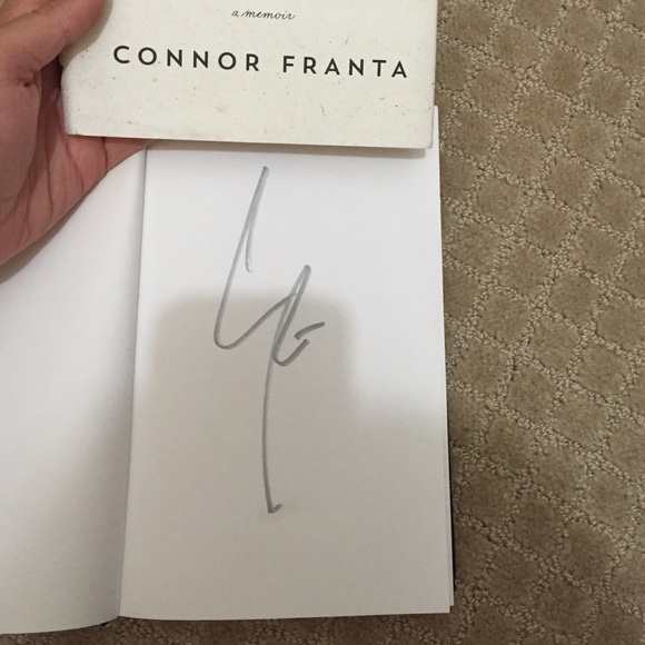 Signed copy of A work in progress