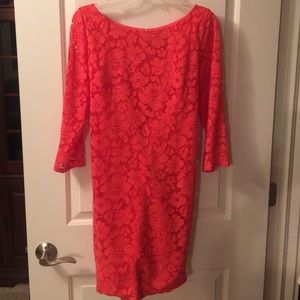 Vince Camuto lace sheath dress