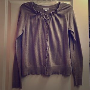 Taupe New York & Company Cardigan