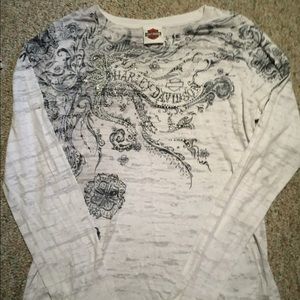 Harley women's long sleeve shirt