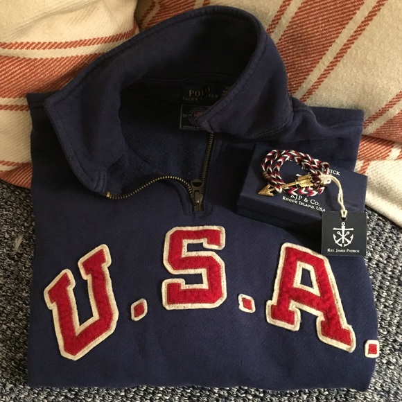 Polo RL Team USA Sweatshirt 🇺🇸