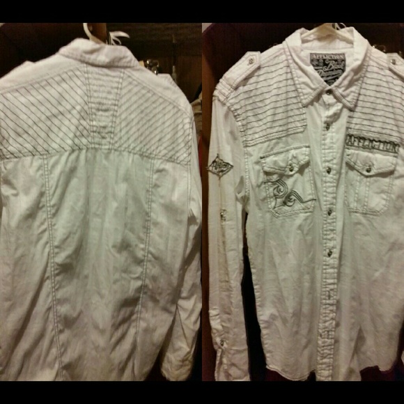 Affliction button up