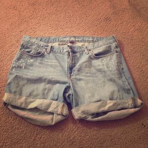 Eddie Bauer jean shorts. Size 14. Never worn.