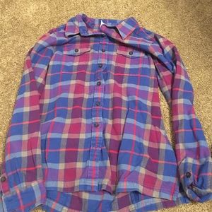 plaid Patagonia button down