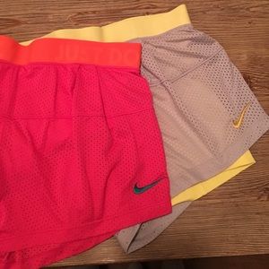 2 Nike Dry-Fit Shorts
