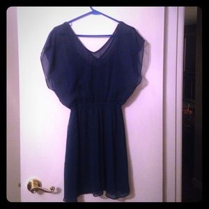 Short sleeve sheer dress.  Entire closet BOGO**