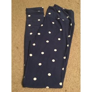 NWOT LulaRoe Polkadot Leggings