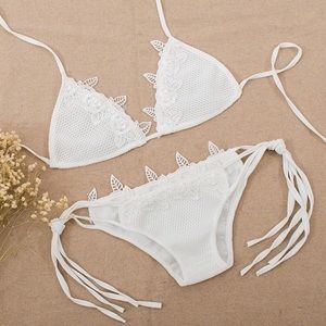Gorgeous Lace Bikini (beach bunny lingerie style)