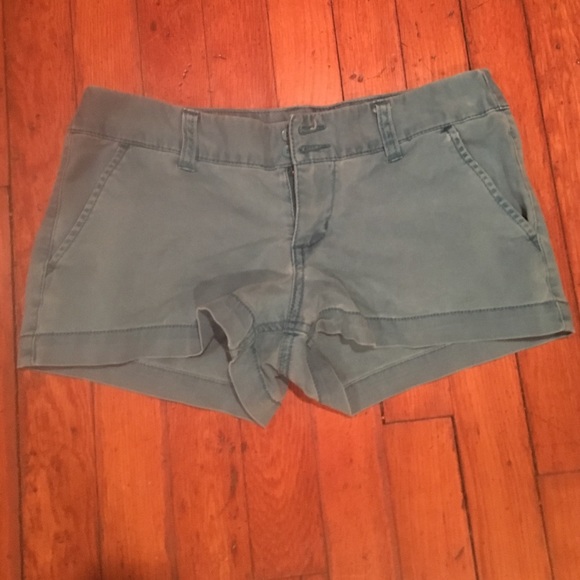 Teal Mossimo Short Shorts