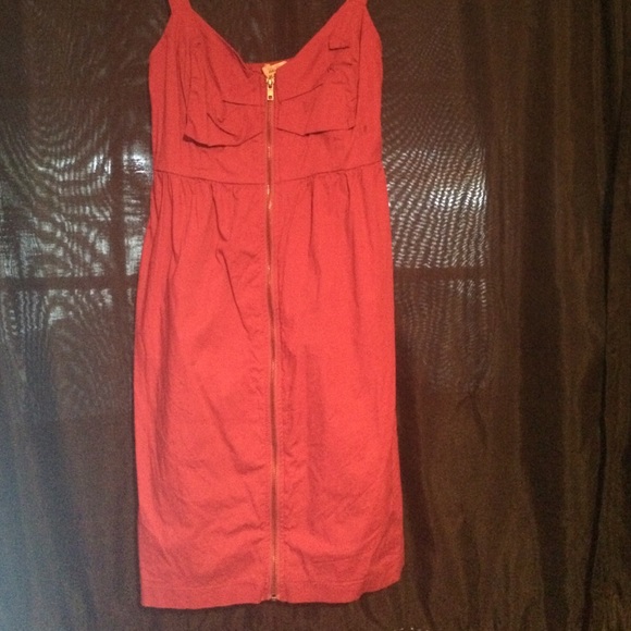 Hot Pink Ruffle Top Mini Dress - Picture 1 of 3