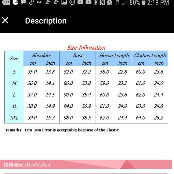 Sold. Fleece lined. Winter white Blouse - Picture 3 of 3