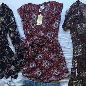 LF Patterned Romper