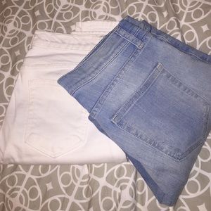 2 Pair Gap 1969 "Girlfriend" jeans