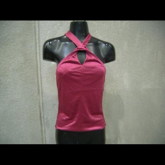 THE LIMITED Fuchsia Halter Top VARIOUS SZs - Picture 3 of 4
