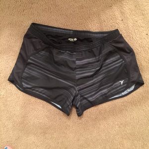 Black athletic shorts!