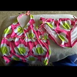 2 piece justice swimsuit size 12