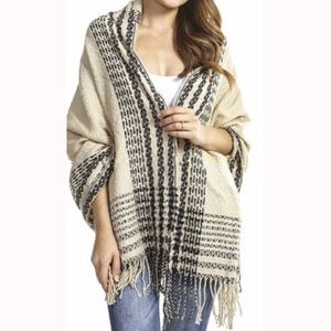 Cozy Hooded Poncho