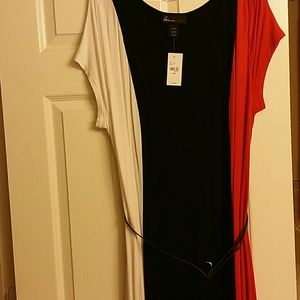 Color block maxi
