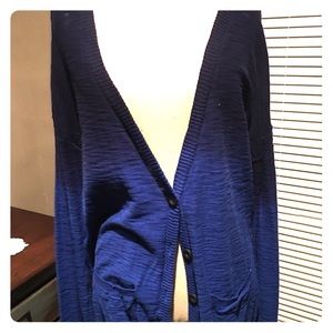 Arizona ombré extra long cardigan