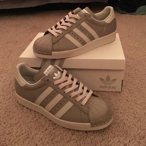 Custom designed Adidas Superstar shoes