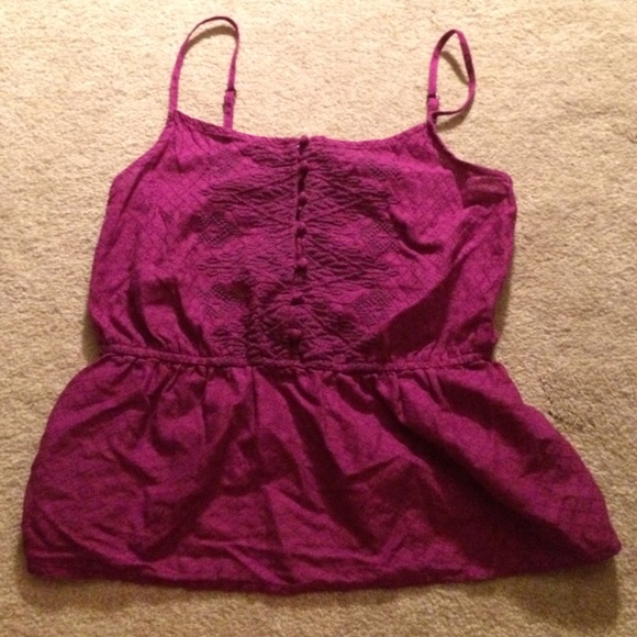 Arizona Jean Company Purple Tank Top