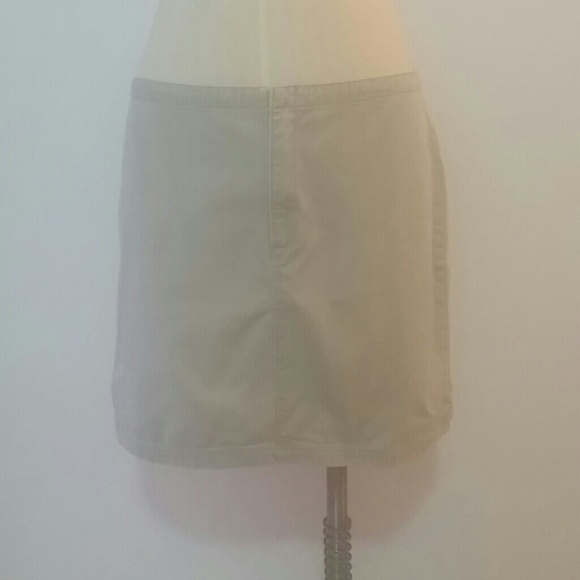 Classic J.Crew khaki skirt