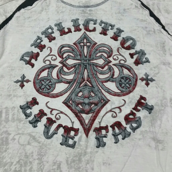 Affliction long sleeve shirt