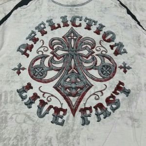 Affliction long sleeve shirt