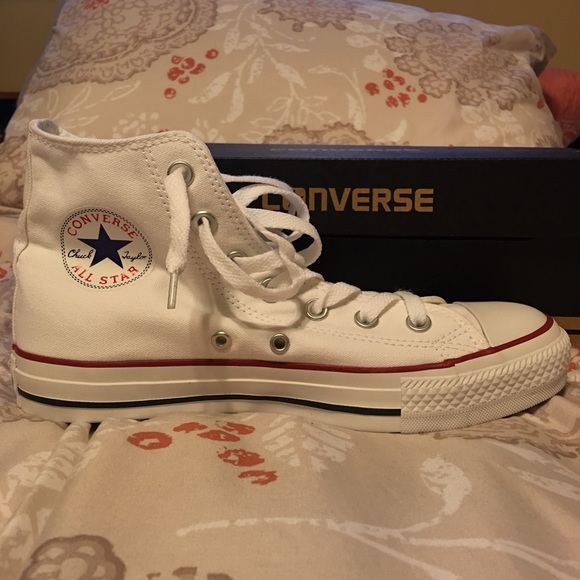 White High-Top Converse