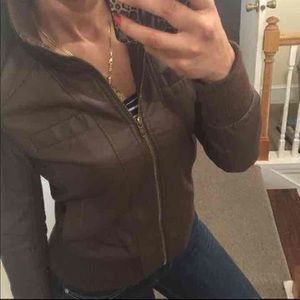 Jacket Never worn brown ambiance apparel