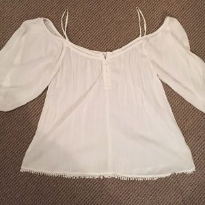 REDUCED PRICE: White off the shoulder top