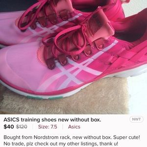 Paige jeans and Asics shoes